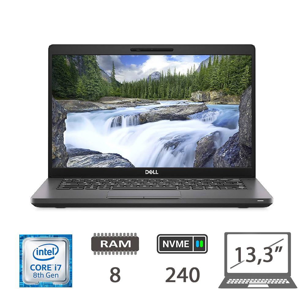 DELL 5300 - I7-8665U/8/NVME240/W11P/13,3/2Y [006402PCR-EU]