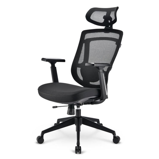 SEDIA OFFICE ERGONOMICA IN TESSUTO E RETE MESH [OFFICEPALC20]