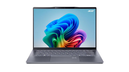 Acer Swift 14 AI SF14-11-X9TF Qualcomm Snapdragon Portátil 36,8 cm (14.5") WQXGA 16 GB LPDDR5x-SDRAM 1 TB SSD Wi-Fi 7 (802.11be) Plata [NX.KZXET.002]