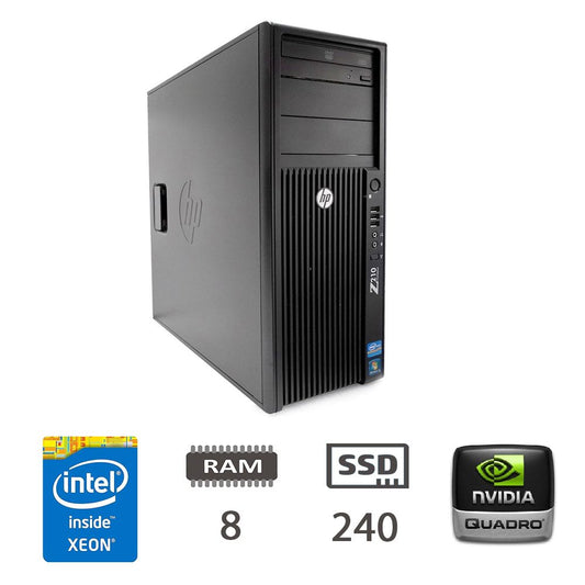 HP Z420 TOWER - E5-1620/8/SSD240/FX370/W10PMAR/2Y [006952PCR-EU]