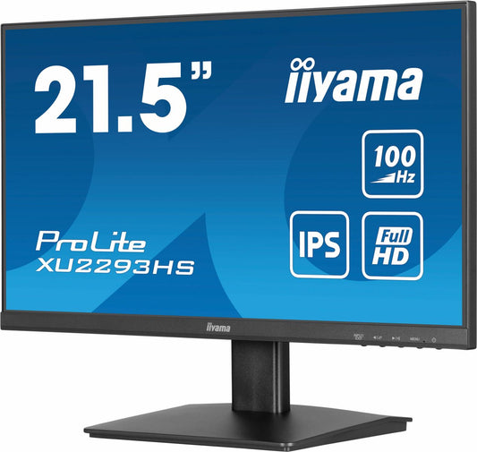 iiyama ProLite XU2293HS-B6 Monitor para PC 54,6 cm (21.5") 1920 x 1080 Pixeles Full HD LED Negro [XU2293HS-B6]