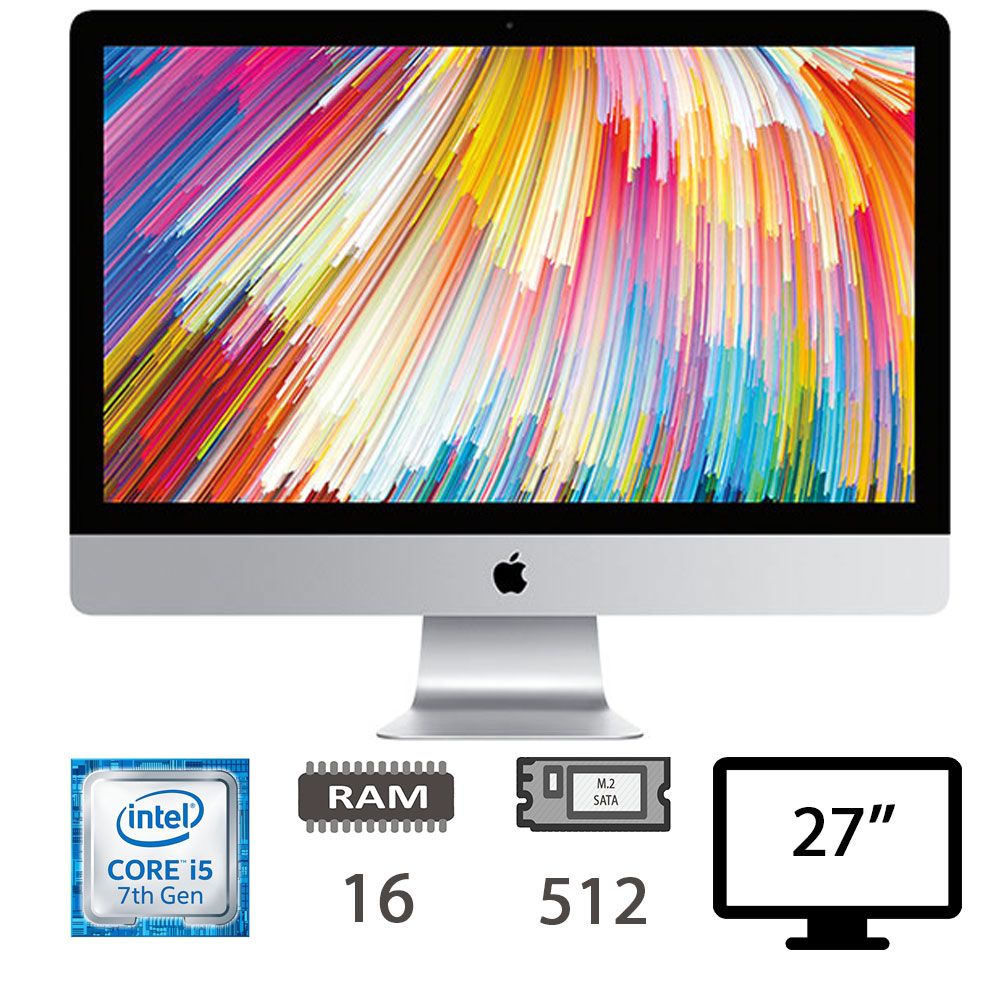 IMAC 27 5K (2017)I5-7600K/16/512M2/2Y [006840PCR-EU]