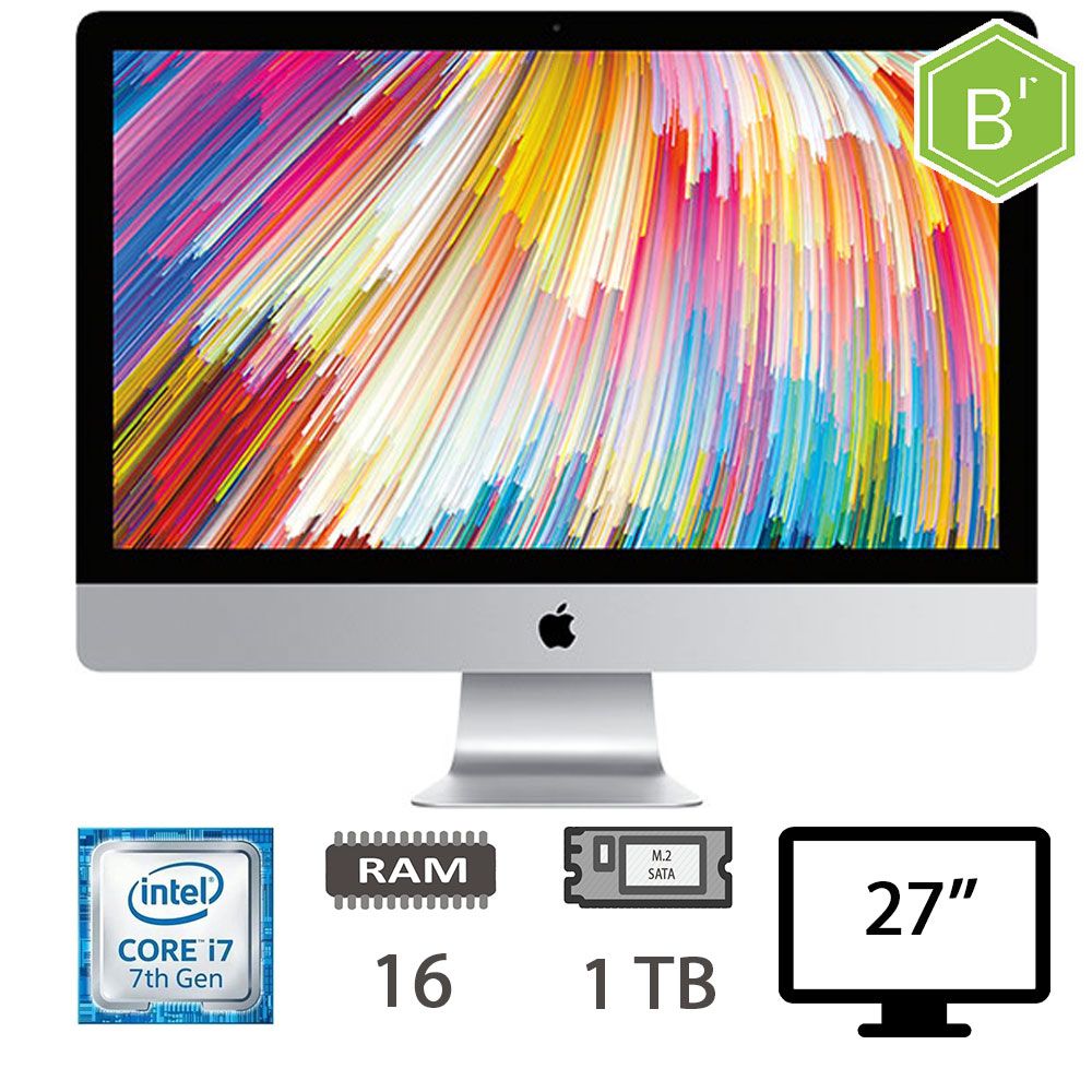 IMAC 27 5K (2017)I7-7700K/16/1M2/2Y - B [006895PCR-EU]