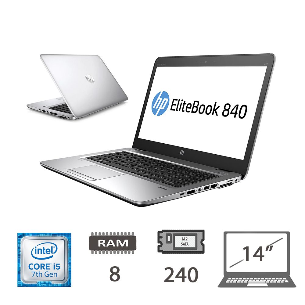 HP ELITEBOOK 840 G4 - I5-7200U/8/240M2/W10P/2Y [005622PCR-EU]