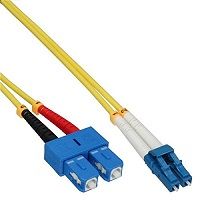 Patchcord Duplex LC/SC SINGLEMODE OS2 Mt.2 Yellow [HL-LCSC2-OS2]