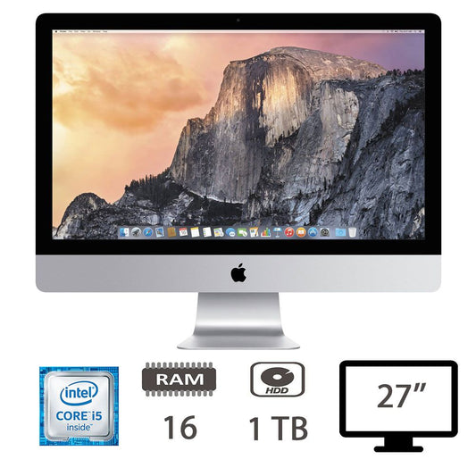 IMAC 27 5K (L15)I5-6500/16/HDD1TB/R9M380/2Y [004776PCR-EU]