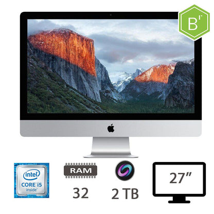 IMAC 27 5K (L15)I5-6600/32/2FD/2Y - B [006622PCR-EU]