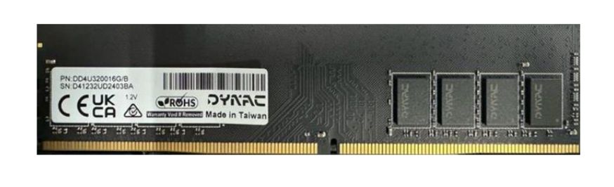 DYNAC DRAM 32GB DDR4 UDIMM 3200MHZ 22-22-22 1.2V [DD4U320032G/S]