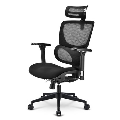 SEDIA OFFICE ERGONOMICA IN TESSUTO E RETE MESH [OFFICEPALC40]