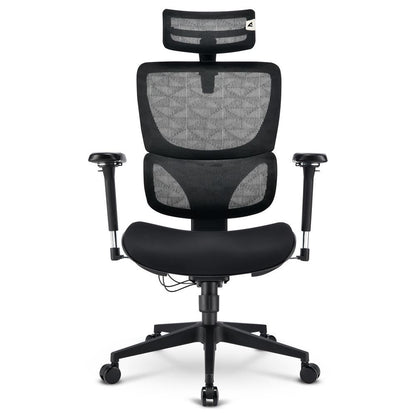 SEDIA OFFICE ERGONOMICA IN TESSUTO E RETE MESH [OFFICEPALC40]