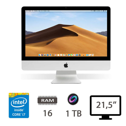 IMAC 21,5 (L13)I7-4770S/16/1FD/GT750M/2Y [007357PCR-EU]