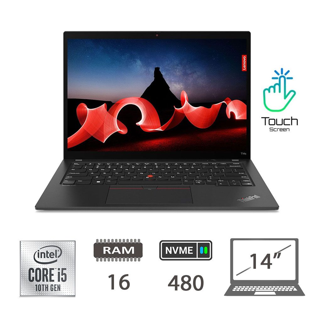 LENOVO T14S TS - I5-10310U/16/NVME480/14/W10P/2Y [006600PCR-EU]