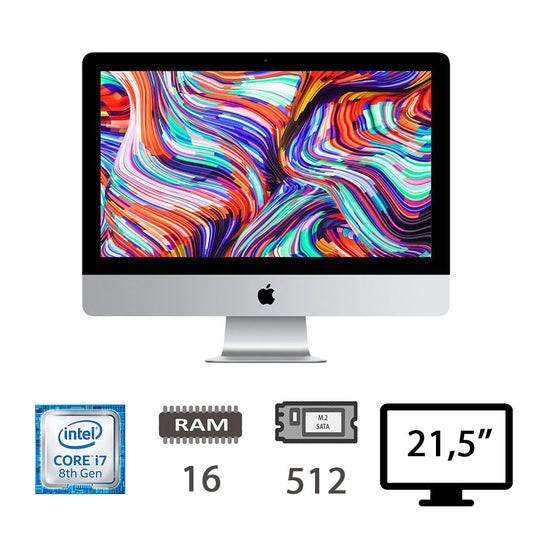 IMAC 21,5 4K (2019)I7-8700/16/512M2/2Y [006790PCR-EU]