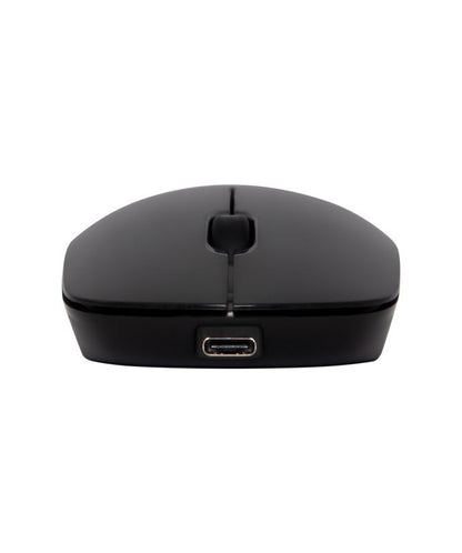 VULTECH MOUSE WIRELESS 1600DPI, NERO, SILENZIOSO,BATTERIEA INTEGRATA RICARICABILE,ATTACCO TYPE C [MW-09N]