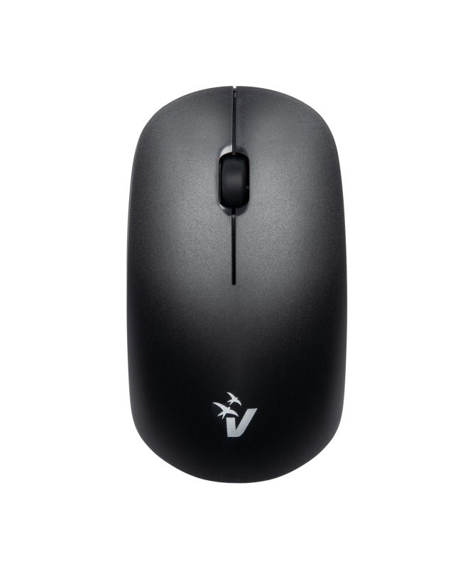 VULTECH MOUSE WIRELESS 1600DPI, NERO, SILENZIOSO,BATTERIEA INTEGRATA RICARICABILE,ATTACCO TYPE C [MW-09N]