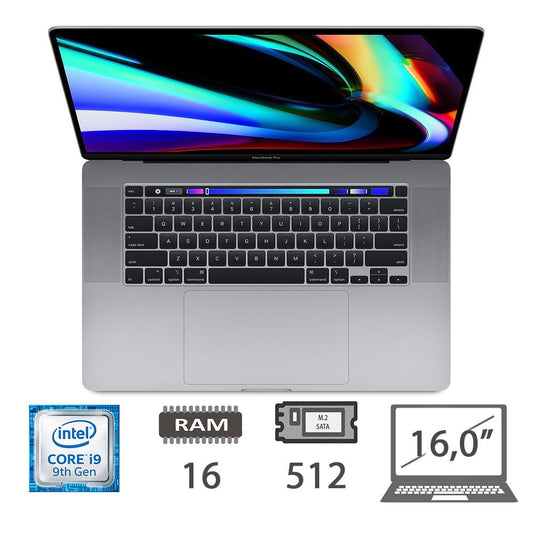 MBP 16 T.BAR(2019)I9-9980HK/16/512/SG/2Y [006389PCR-EU]