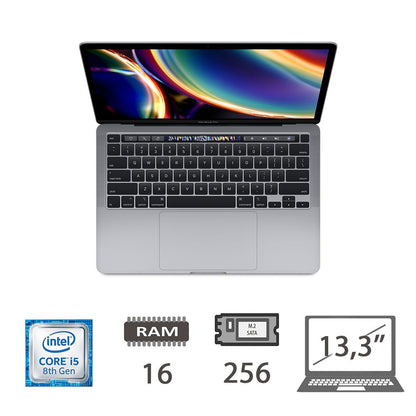 MBP 13,3 T.BAR(2020)I5-8257U/16/256/SG/2Y [005712PCR-EU]