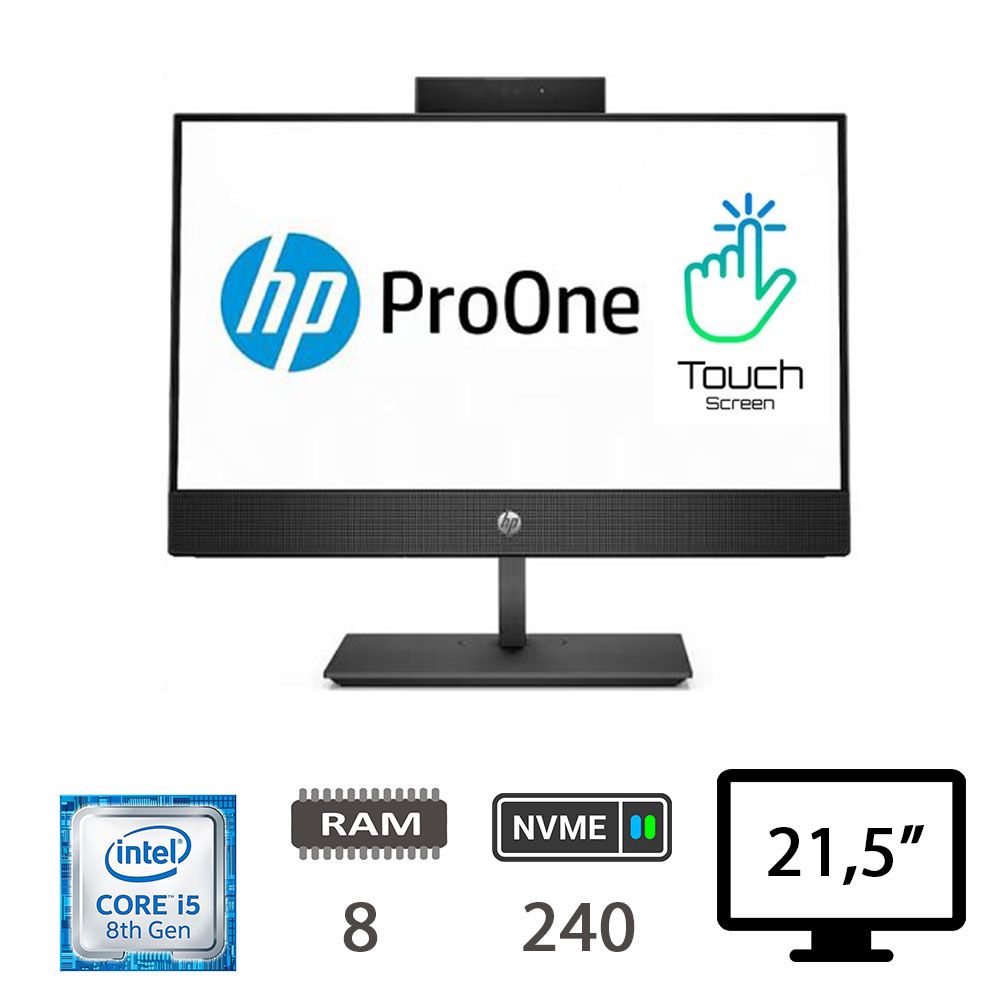 HP AIO 600 G4 TS - I5-8500T/8/NVME240/21,5/W10P/2Y [007079PCR-EU]