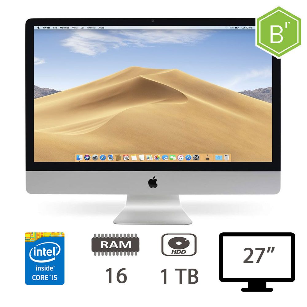 IMAC 27 (L13)I5-4570/16/HDD1TB/2Y - B [005262PCR-EU]