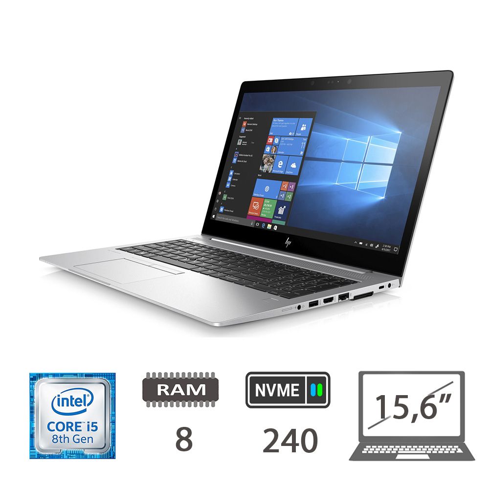 HP ELITE 850 G5 I5-8350U/8/NVME240/15,6/W10P/2Y [006090PCR-EU]