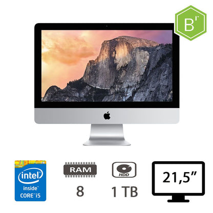 IMAC 21,5 (2015)I5-5575R/8/HDD1TB/2Y - B [005998PCR-EU]