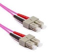 PATCHCORD DUPLEX SC/SC 50/125 OM4 Mt.1 Viola [HL-SCSC1-OM4]