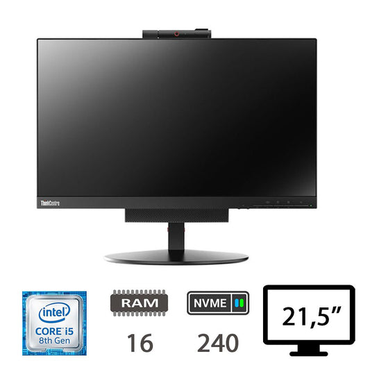 LENOVO TIO22 AIO I5-8500T/16/240M2/21,5/W11P/2Y [007386PCR-EU]