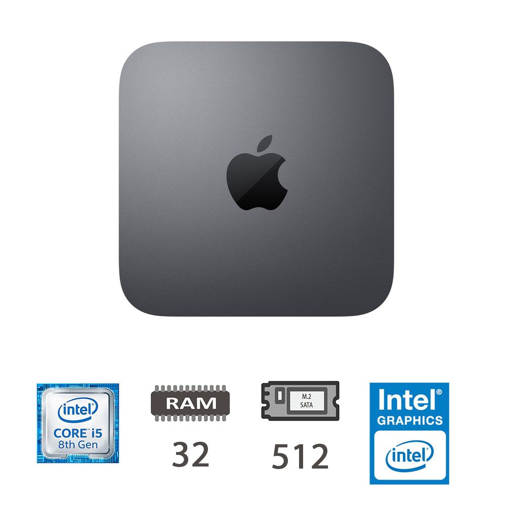 MAC MINI (2018)I5-8500B/32/512M2/SG/2Y [002063PCR-EU]