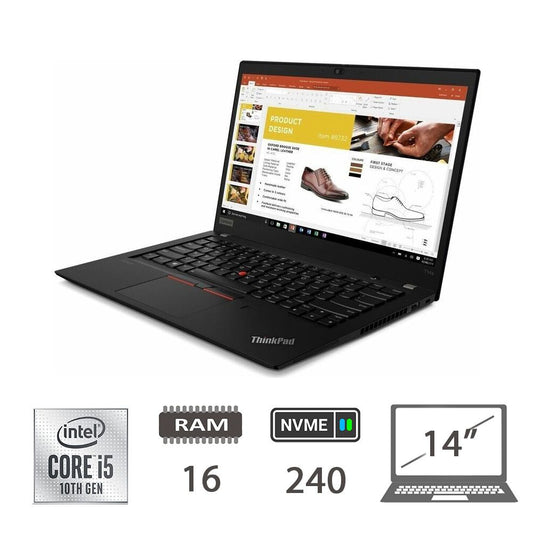 LENOVO T14S I5-10310U/16/NVME240/14/W10P/2Y [006914PCR-EU]