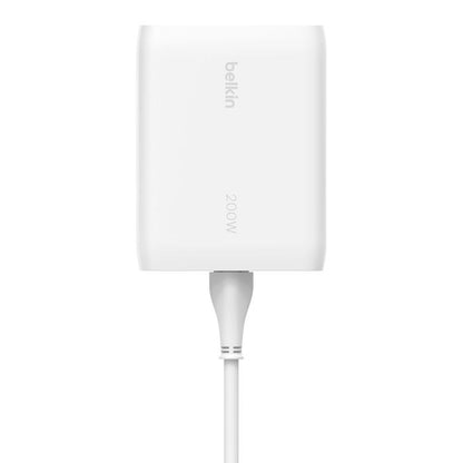 BOOSTCHARGE PRO 4-PORT USB-C GAN CHARGER 200W [WCH015VFWH]