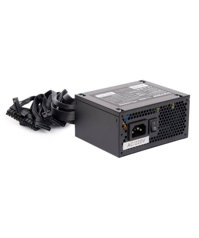 VULTECH ALIMENTATORE MICRO ATX, 500W VENTOLA TERMOREGOLATA, SERIE ESSENCE [VPS-M500EB]