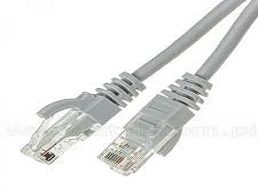 PATCH CORD Cat.6 UTP SNAGLESS PVC GRIS mt.1 [UTP6CPCGY1]