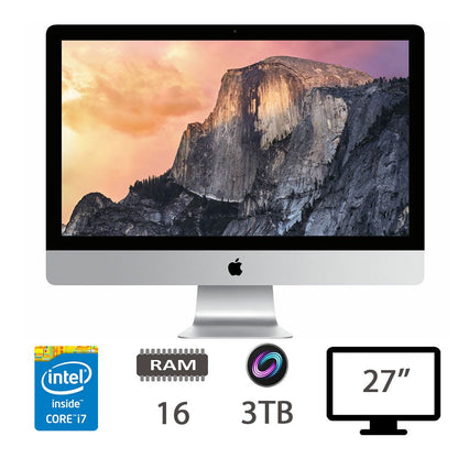 IMAC 27 5K (L14)I7-4790K/16/3FD/R9-M290X/2Y [007339PCR-EU]