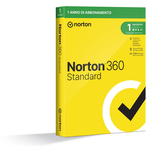 NORTON 360 STANDARD 2023 - 1 DEVICE 1 YEAR- 10GB [21429122]