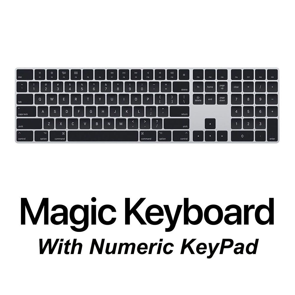 TECLADO APPLE MAGIC CON TECLADO NUMÉRICO/NEGRO - ITA [006918PCR-EU]