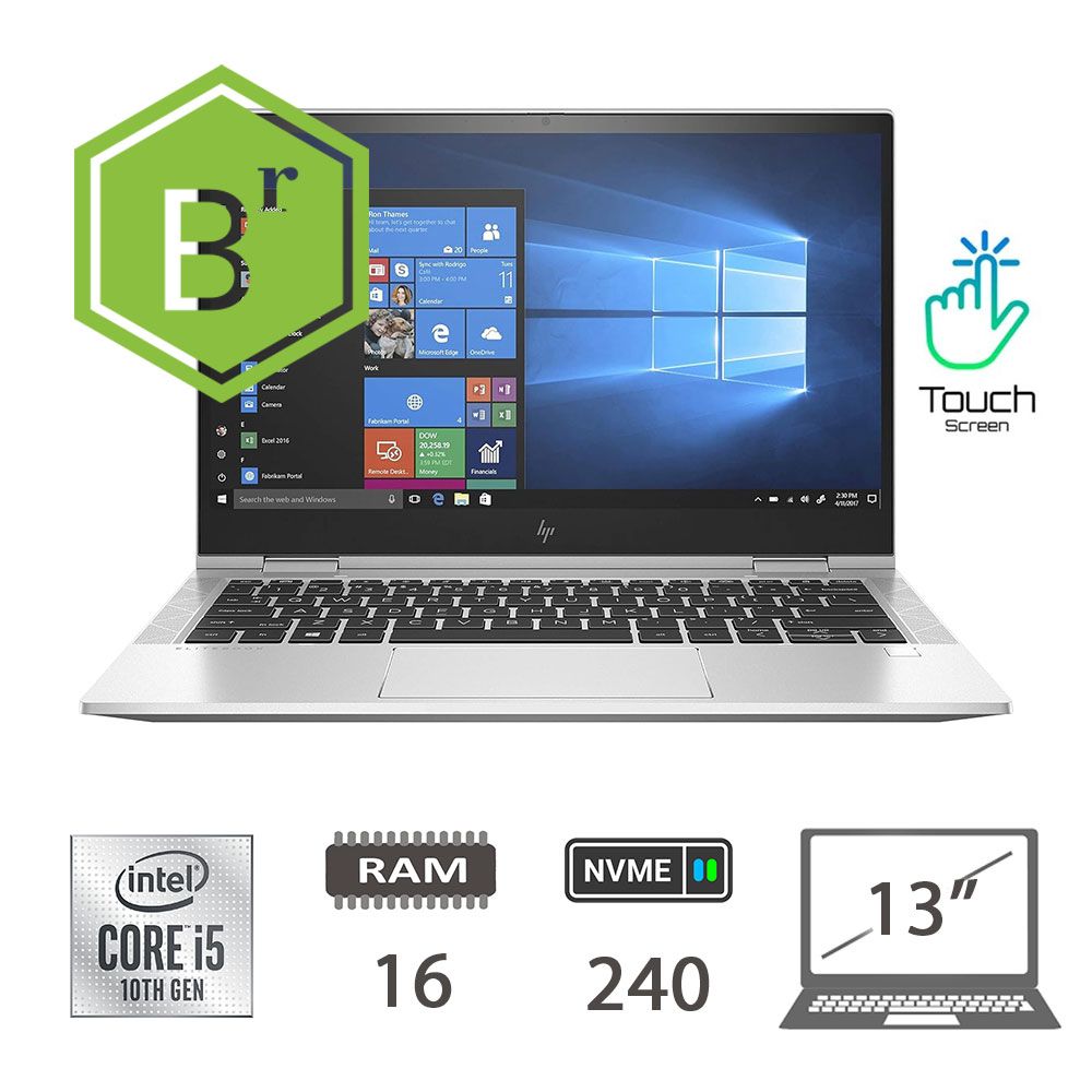 HP X360 830 G7 TS I5-10TH/16/NVME240/W10P/2Y B [006777PCR-EU]