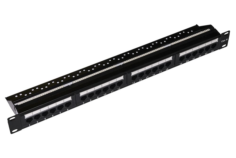 PATCH PANEL 1 UNIT 24 PORTE CAT.6 UTPPER RACK 19 [FRA18047]