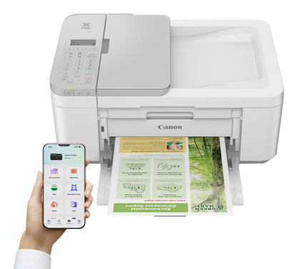 CANON MULTIF. TINTA A4 COLOR, PIXMA TR4756i, 8.8 PPM, ADF, USB/WIFI, 4 EN 1, BLANCO [5074C046]