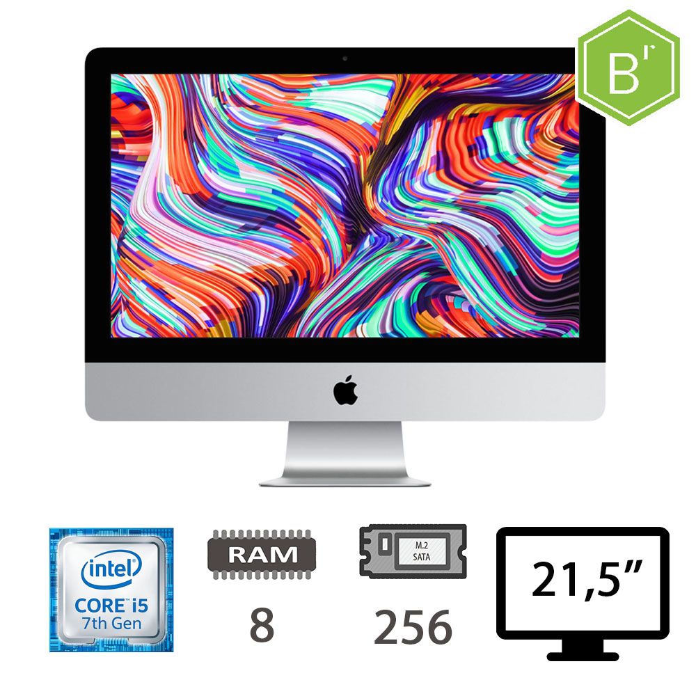 IMAC 21,5 (2017)I5-7360U/8/256M2/IPG640/2Y - B [006688PCR-EU]