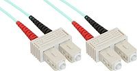 PATCHCORD DUPLEX SC/SC 50/125 OM3 MT.3 AQUA [HL-SCSC3-OM3]