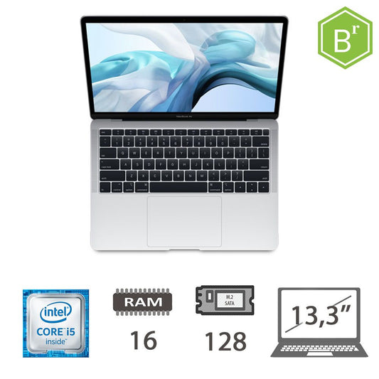 MBP 13,3 (2017)I5-7360U/16/128/SLV/2Y - B [007381PCR-EU]