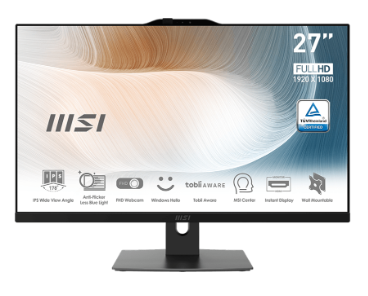 AIO I7-1260P 16GB 512SSD 27HD WIN11PRO BLACK [MODERNAM272P12M-639IT]