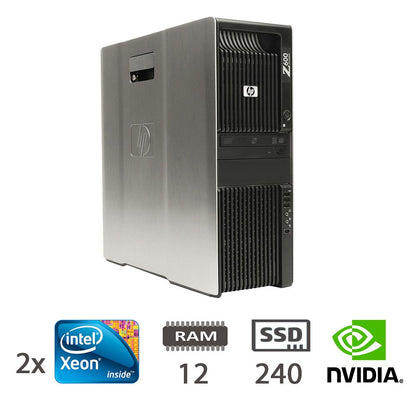 HP Z600 - 2xE5504/12/SSD240/FX380/W10PMAR/2Y [006950PCR-EU]