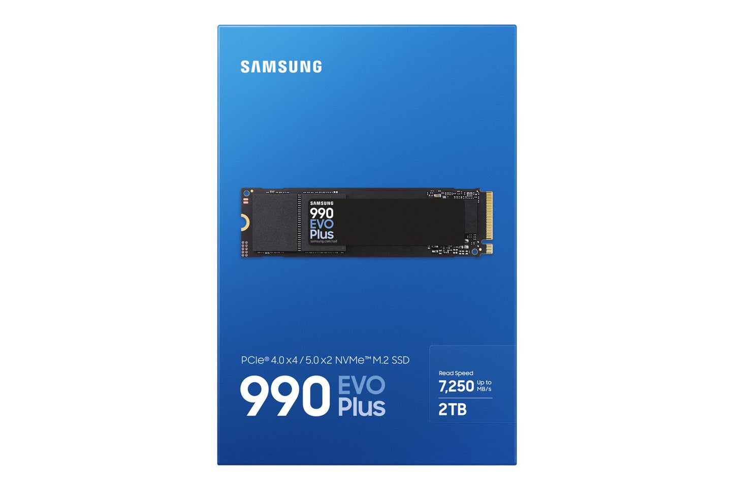 SAMSUNG SSD 2TB 990 EVO PLUS PCLE 5.0 NVME M.2 SSD [MZ-V9S2T0BW]