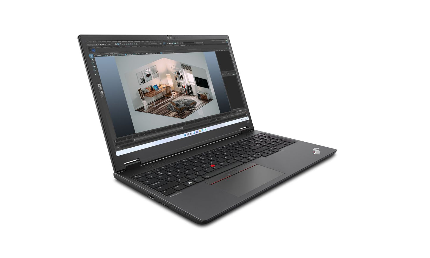 Lenovo ThinkPad P16v Gen 2 (Intel) Intel Core Ultra 7 165H Estación de trabajo móvil 40,6 cm (16") WUXGA 32 GB DDR5-SDRAM 1 TB SSD NVIDIA RTX 2000 Ada Wi-Fi 6E (802.11ax) Windows 11 Pro Negro [21KX000SIX ]