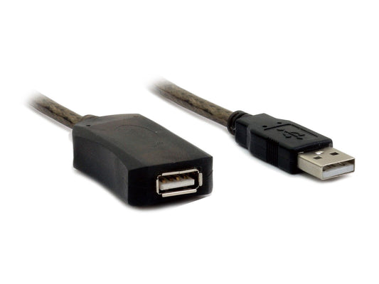 CABLE ALARGADOR USB 2.0 ACTIVO CON REPETIDOR 10M [XUREP10]