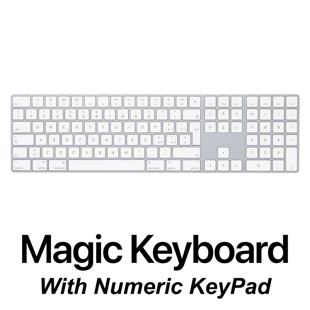 APPLE MAGIC KEYBOARD WITH NUMERIC KEYPAD - ITA [005101PCR-EU]