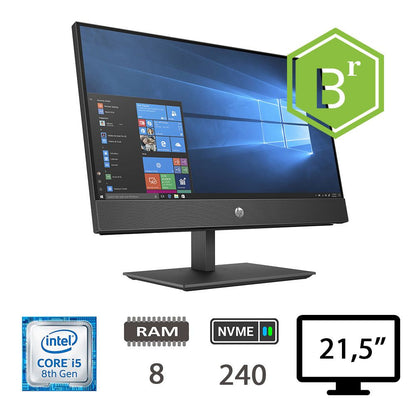 HP AIO 600 G4 TS- I5-8500/8/NVME240/W10P/21,5/2Y B [005479PCR-EU]