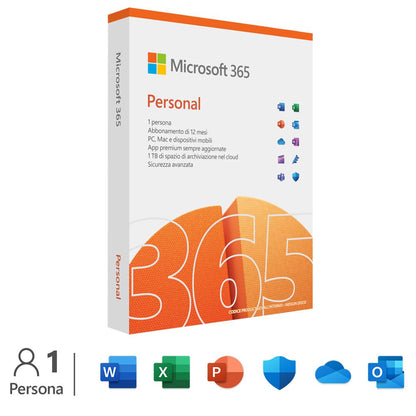 MICROSOFT 365 PERSONAL ITA SUBS 1 AÑO 1 USUARIO [QQ2-01746]