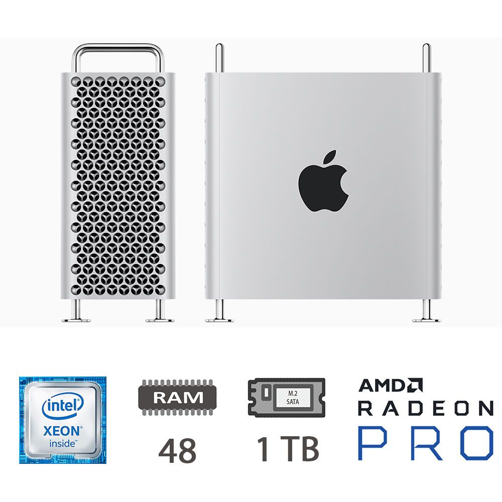 MAC PRO (2019)XEON W-3235/48/1TB M2/RP580X/2Y [005660PCR-EU]